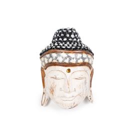 Buddha Maske 30cm Holz